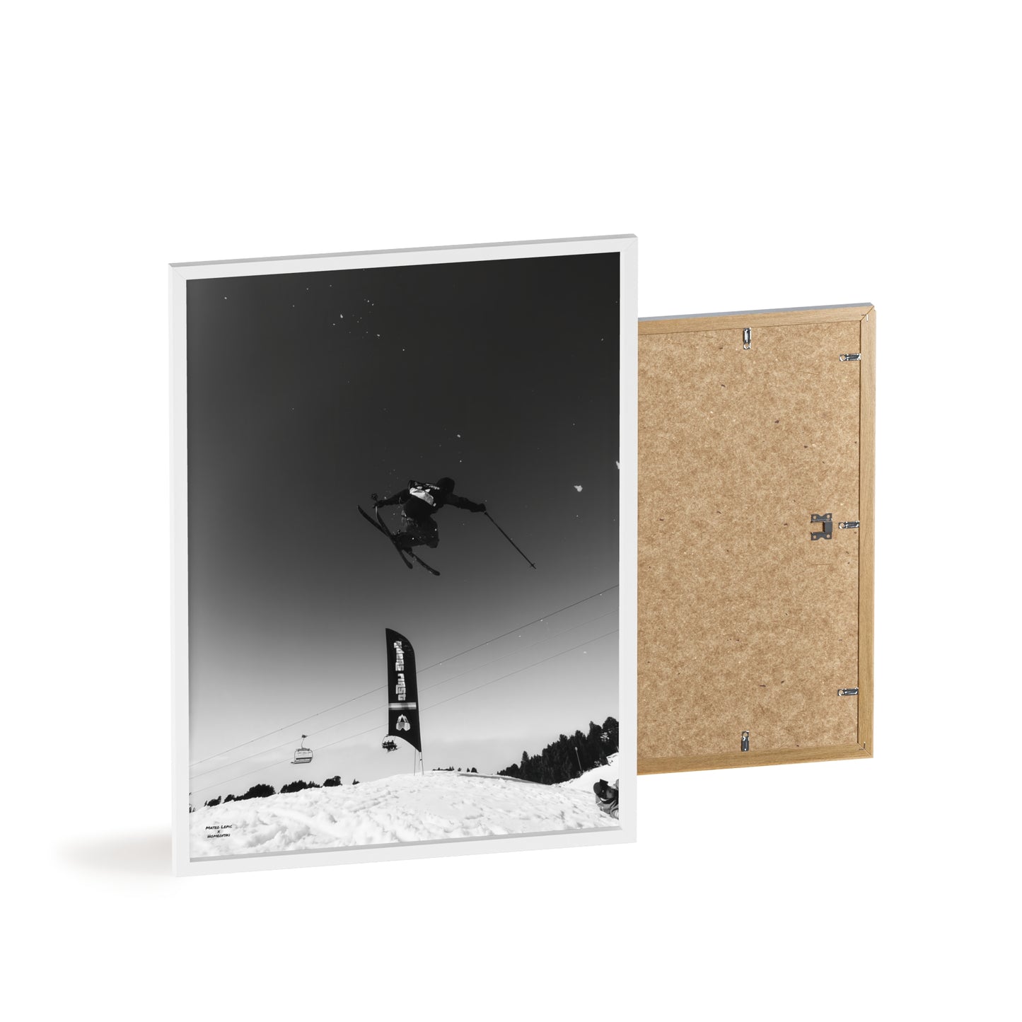Airborne Mateo Lepic Poster - FRAMED