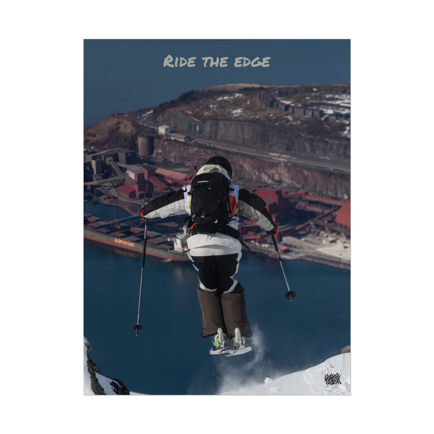 Ride The Edge Mikkellillehaug Poster