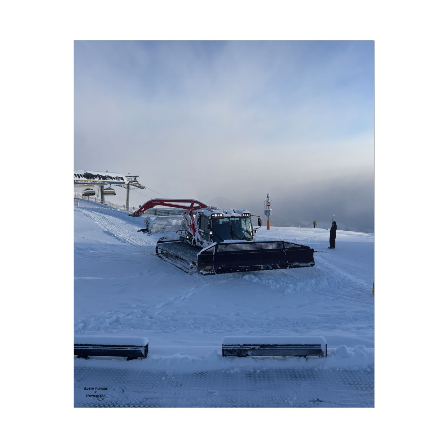 Pistenbully Robin Dufner Poster