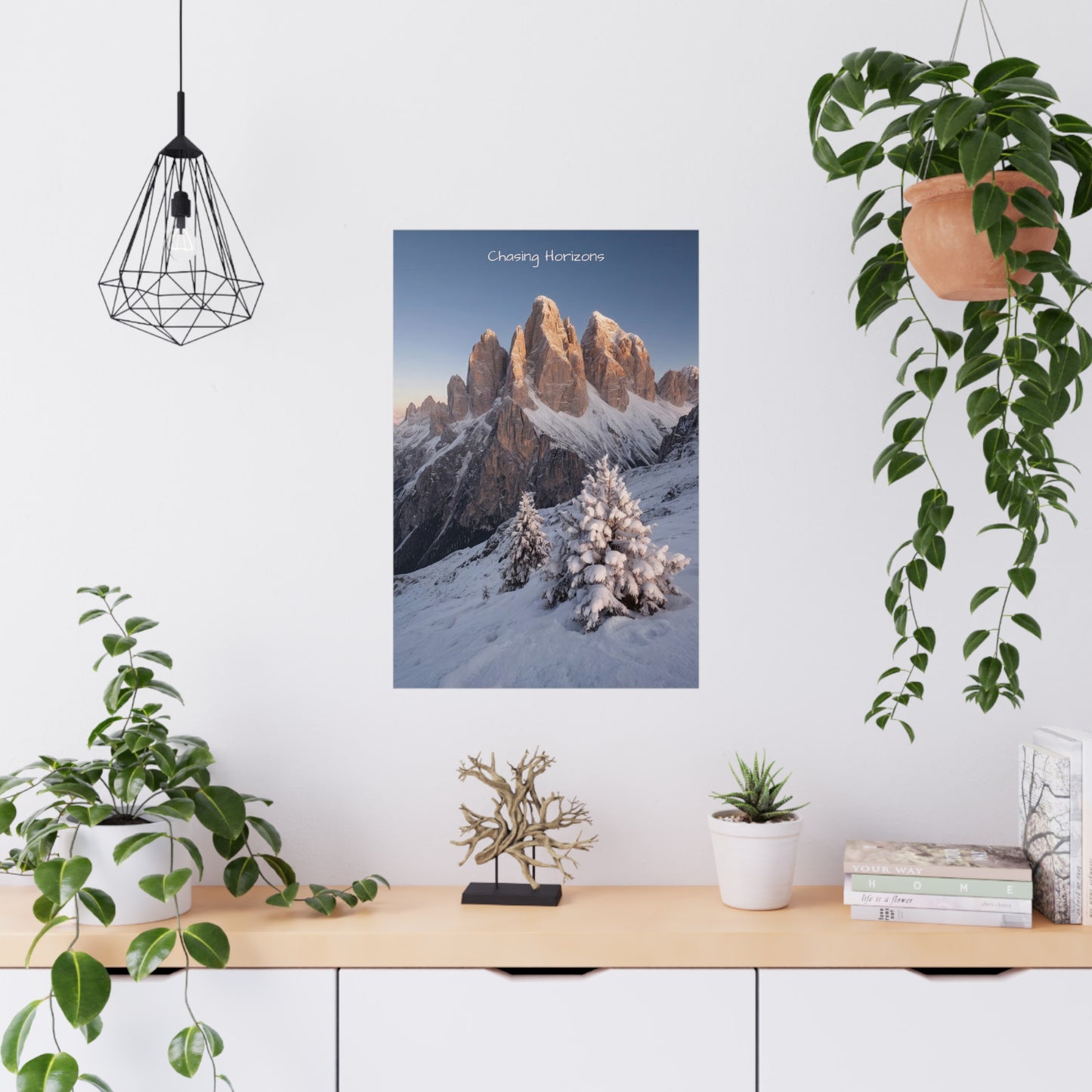 Chasing Horizons x Dolomites Poster