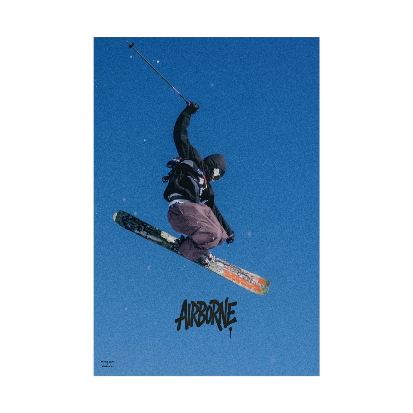 Airborne V2 Mateo Lepic Poster