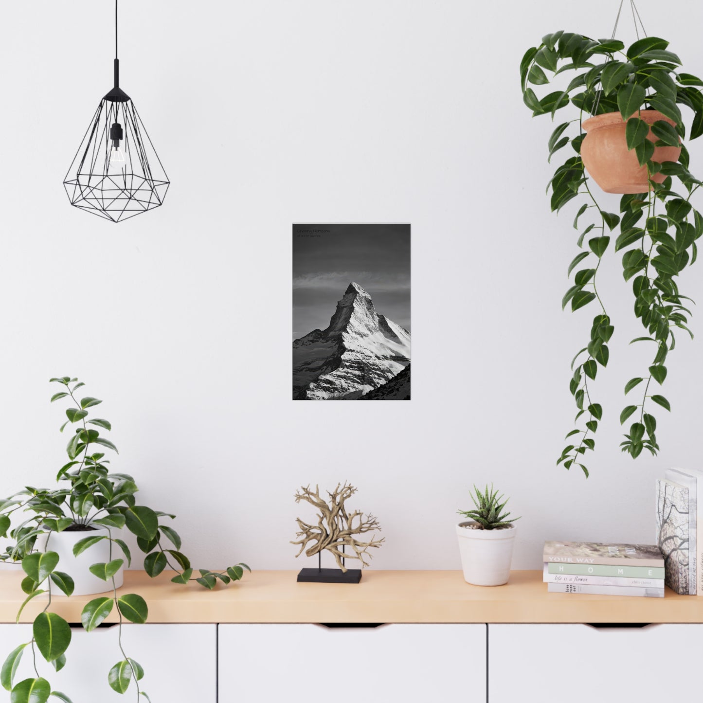 Chasing Horizons x Monochrome Matternhorn Poster