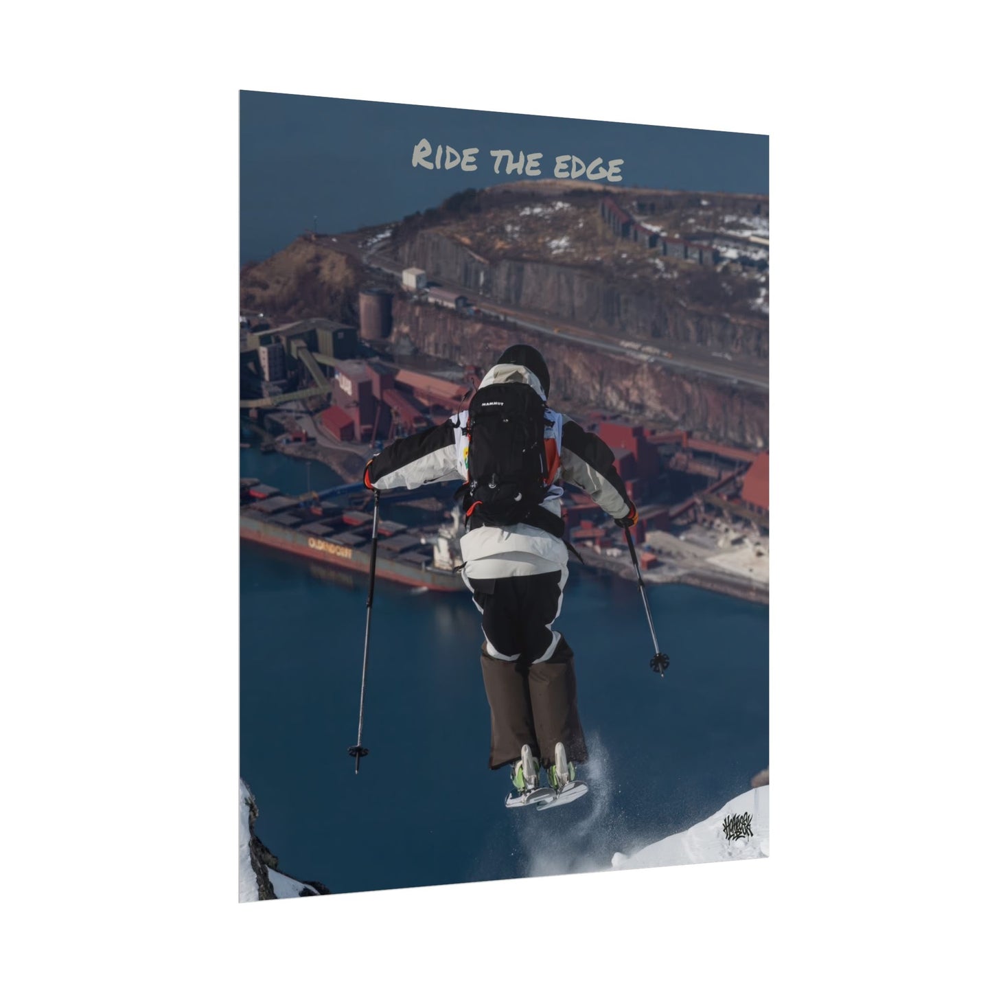 Ride The Edge Mikkellillehaug Poster