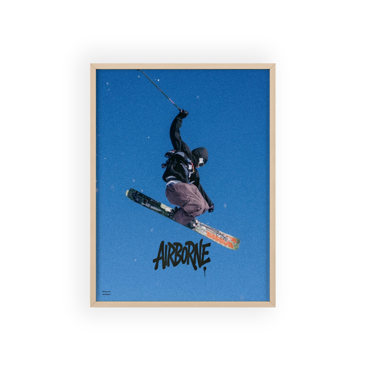 Airborne V2 Mateo Lepic Poster - FRAMED