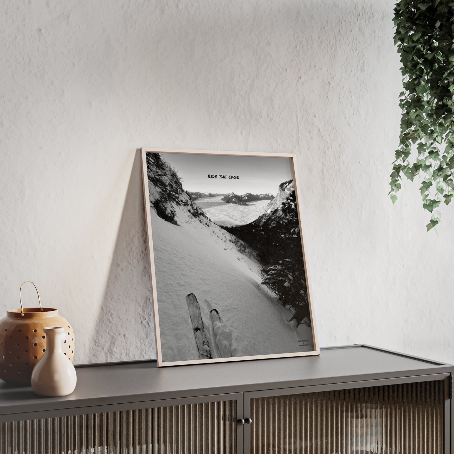 Panorama Indy Bruhin Poster - FRAMED