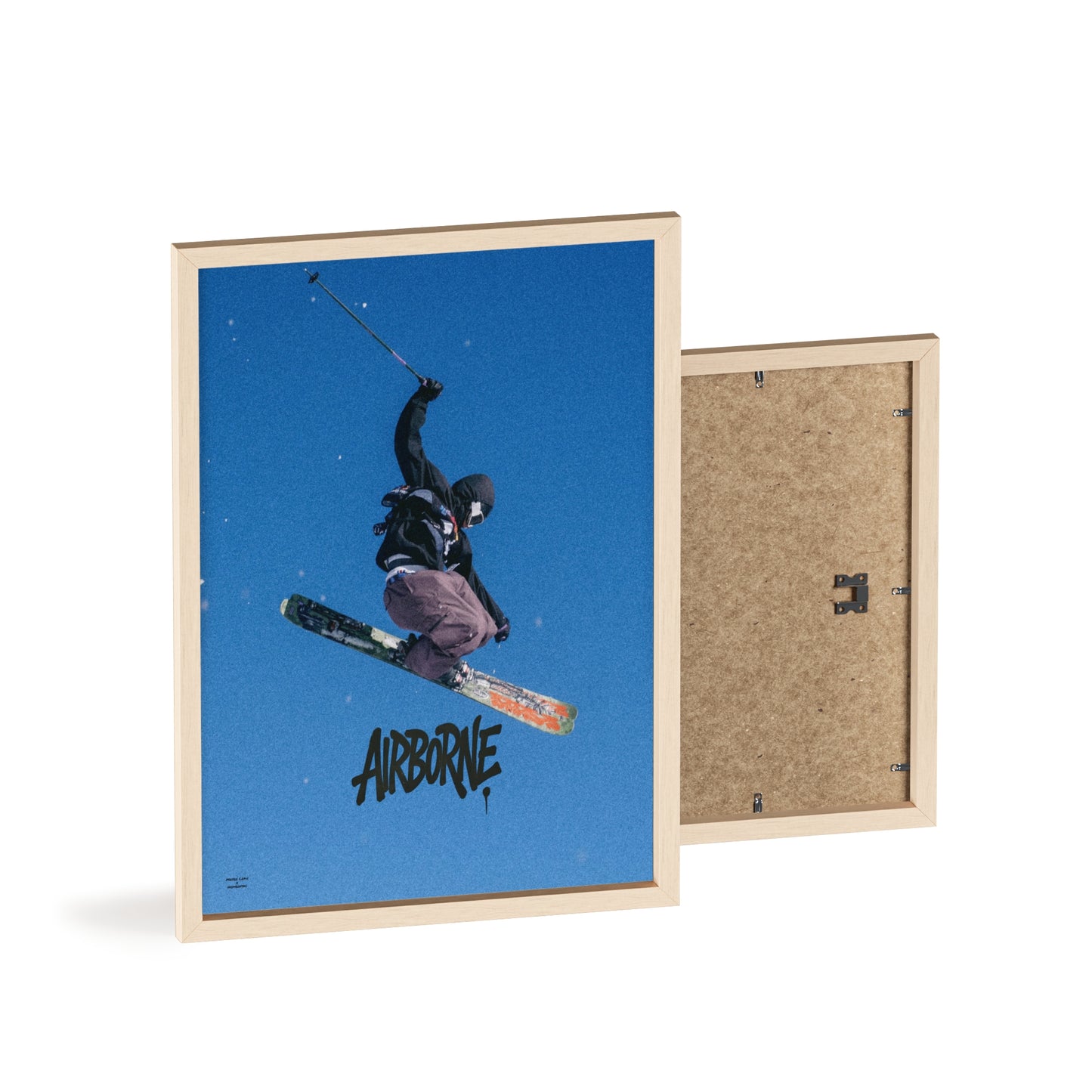Airborne V2 Mateo Lepic Poster - FRAMED