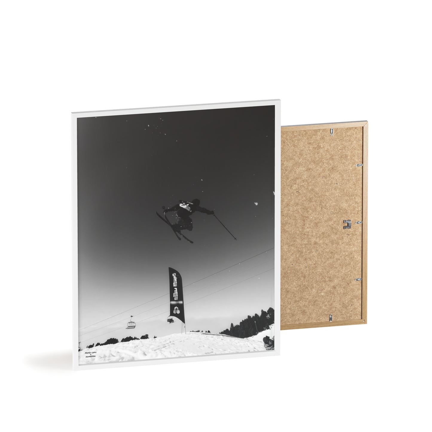 Airborne Mateo Lepic Poster - FRAMED