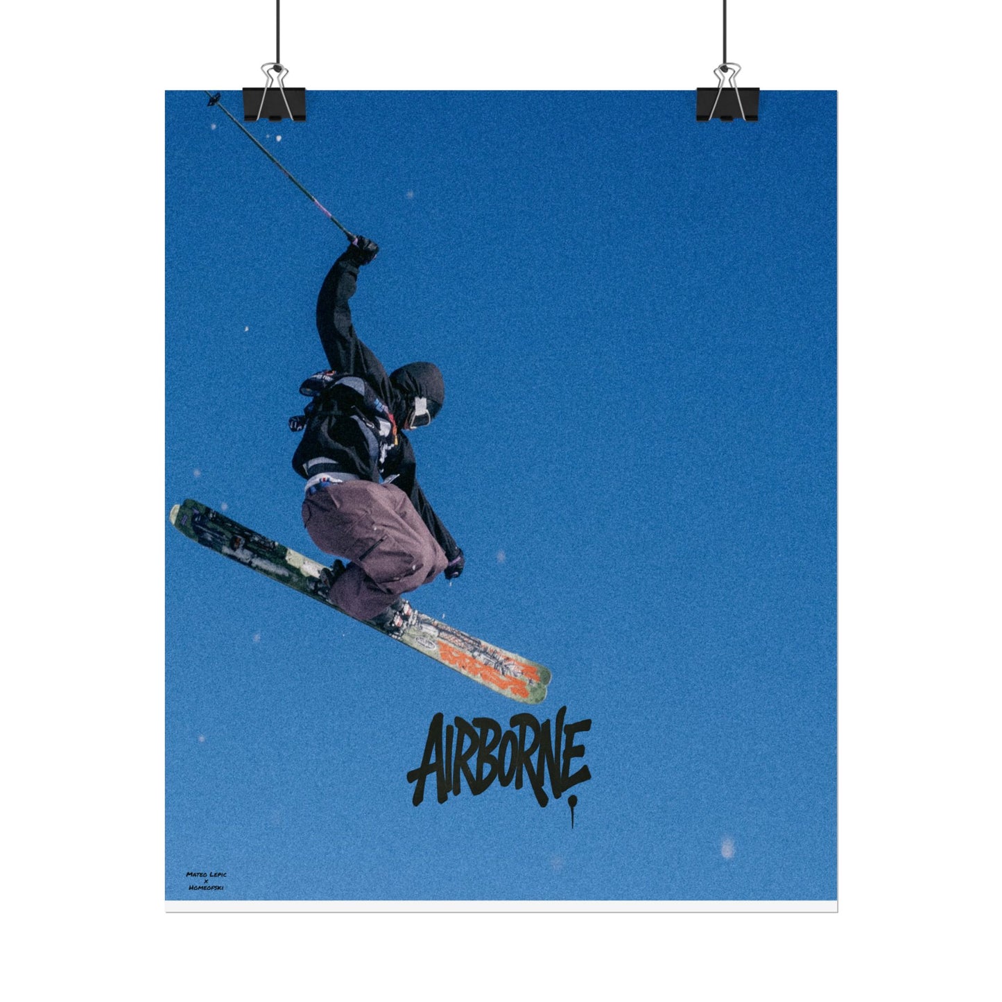 Airborne V2 Mateo Lepic Poster