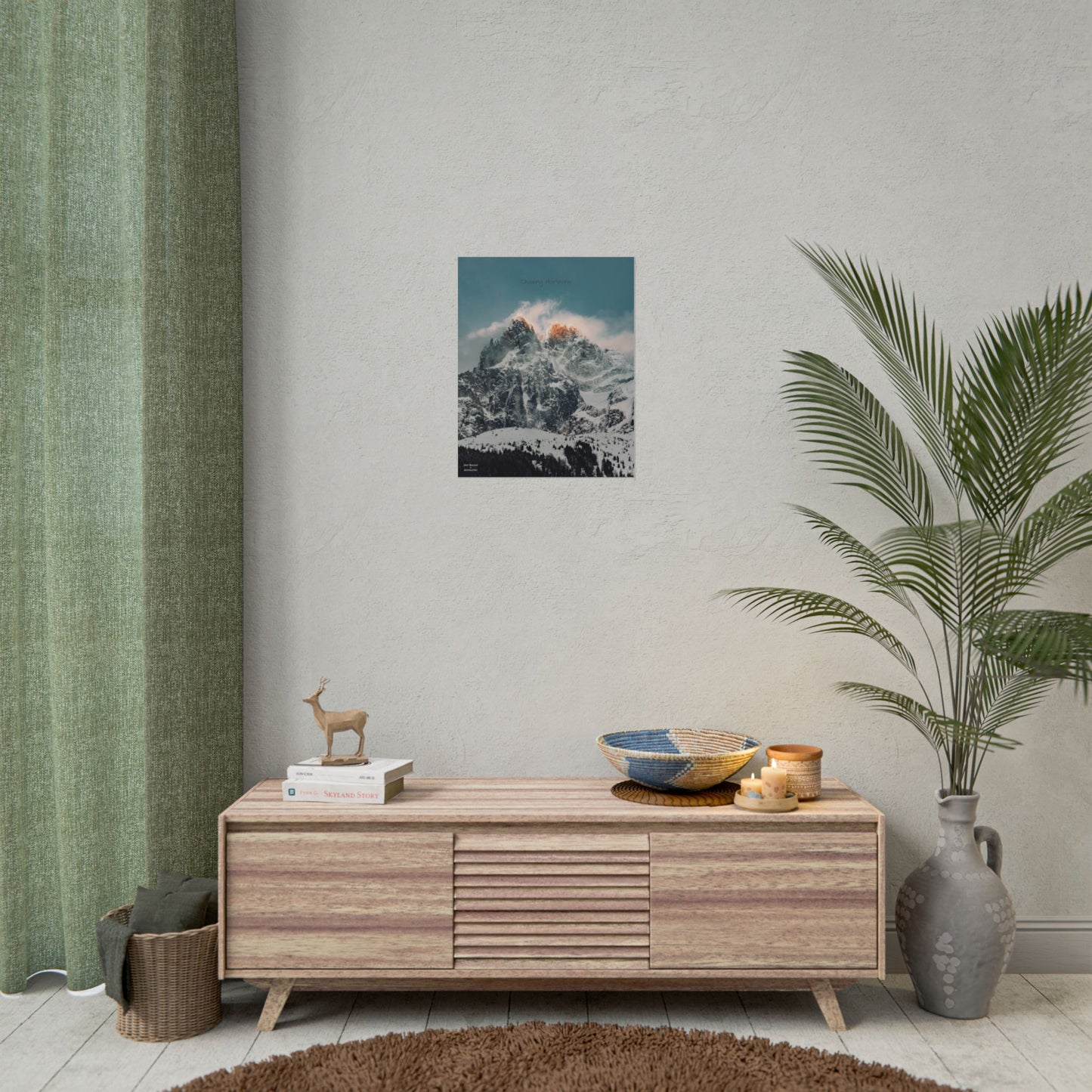 Alps Indy Bruhin Poster