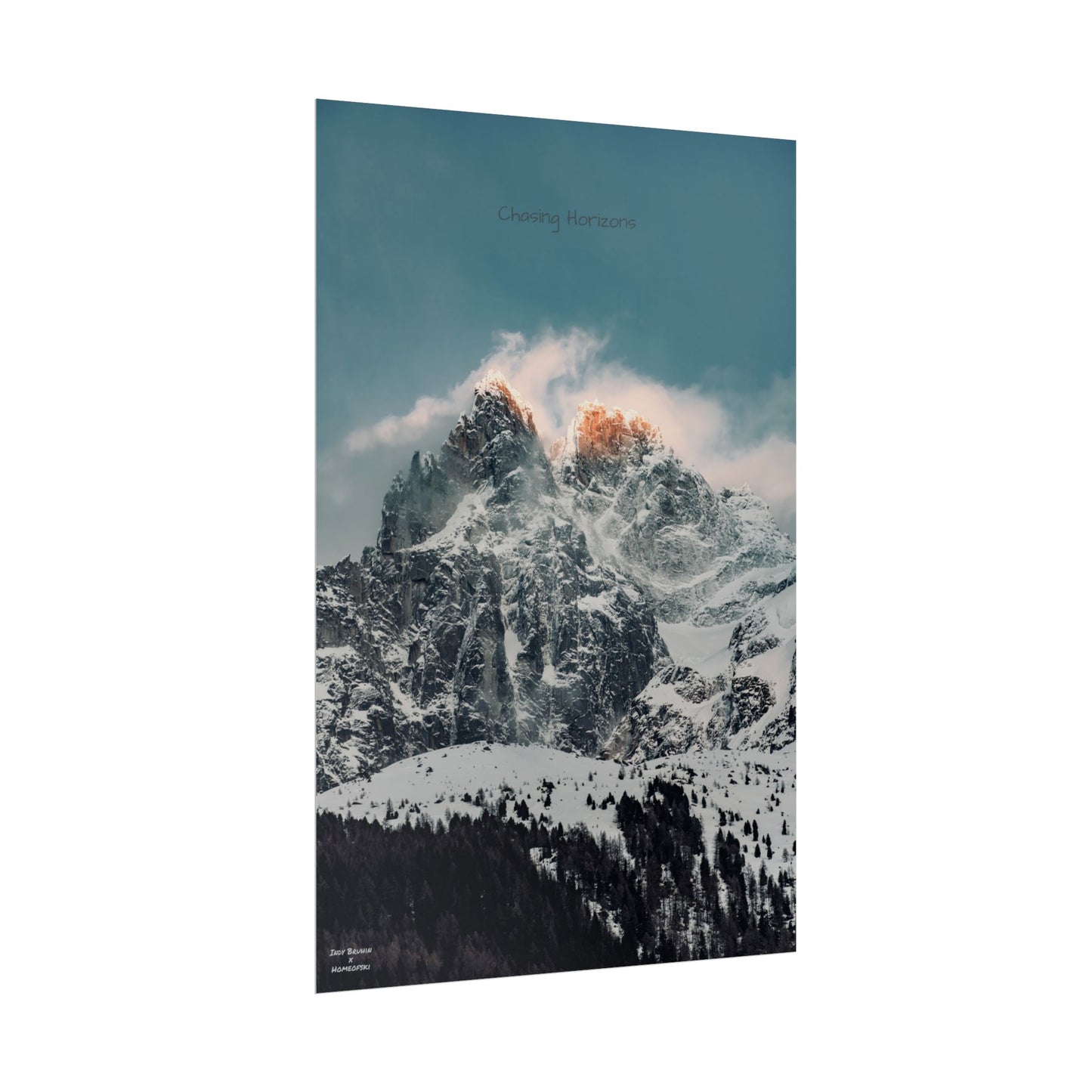 Alps Indy Bruhin Poster
