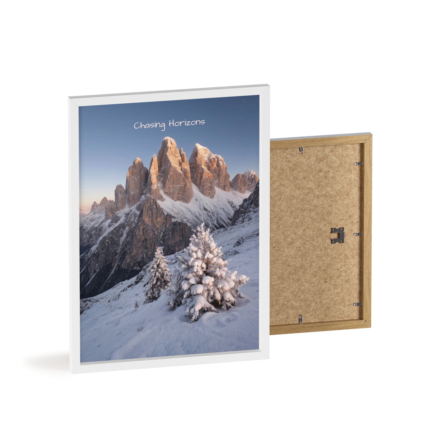 Chasing Horizons x Dolomites Poster - FRAMED