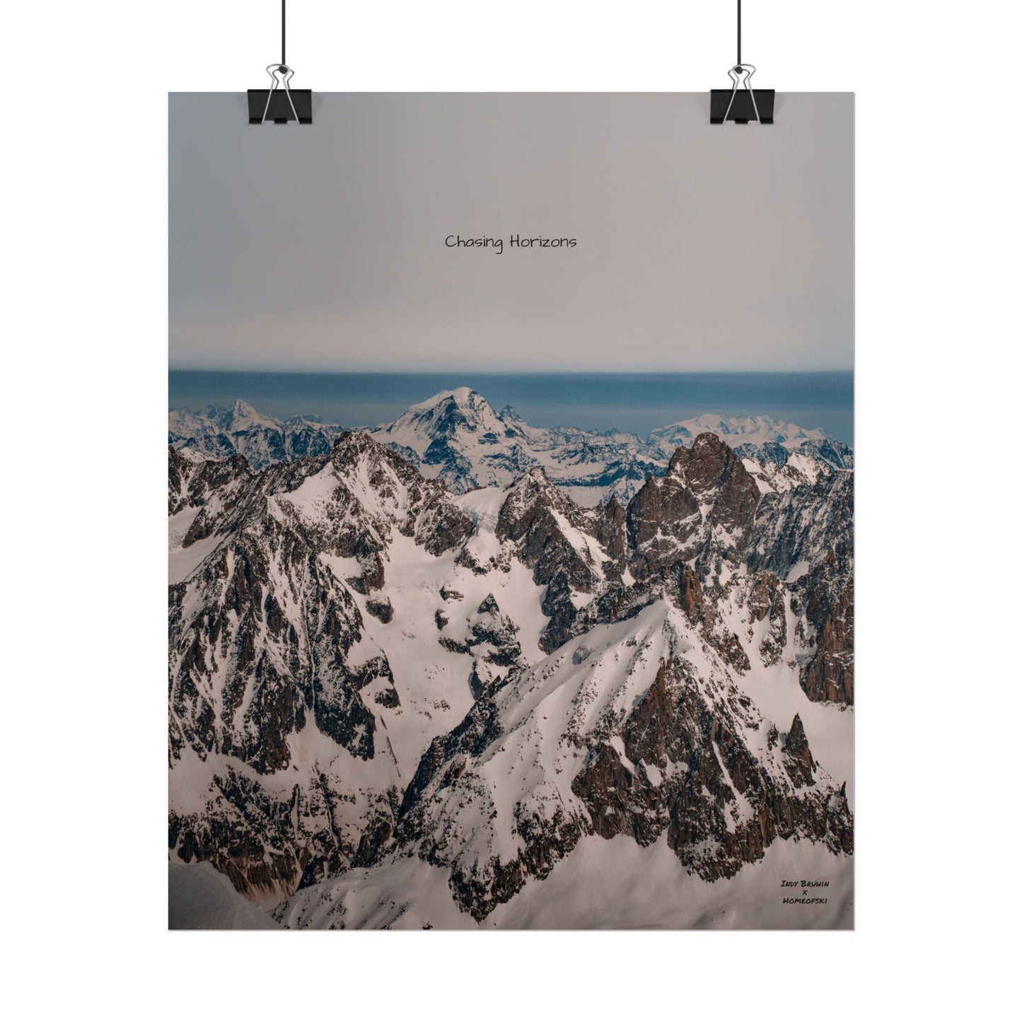 Clouds Indy Bruhin Poster