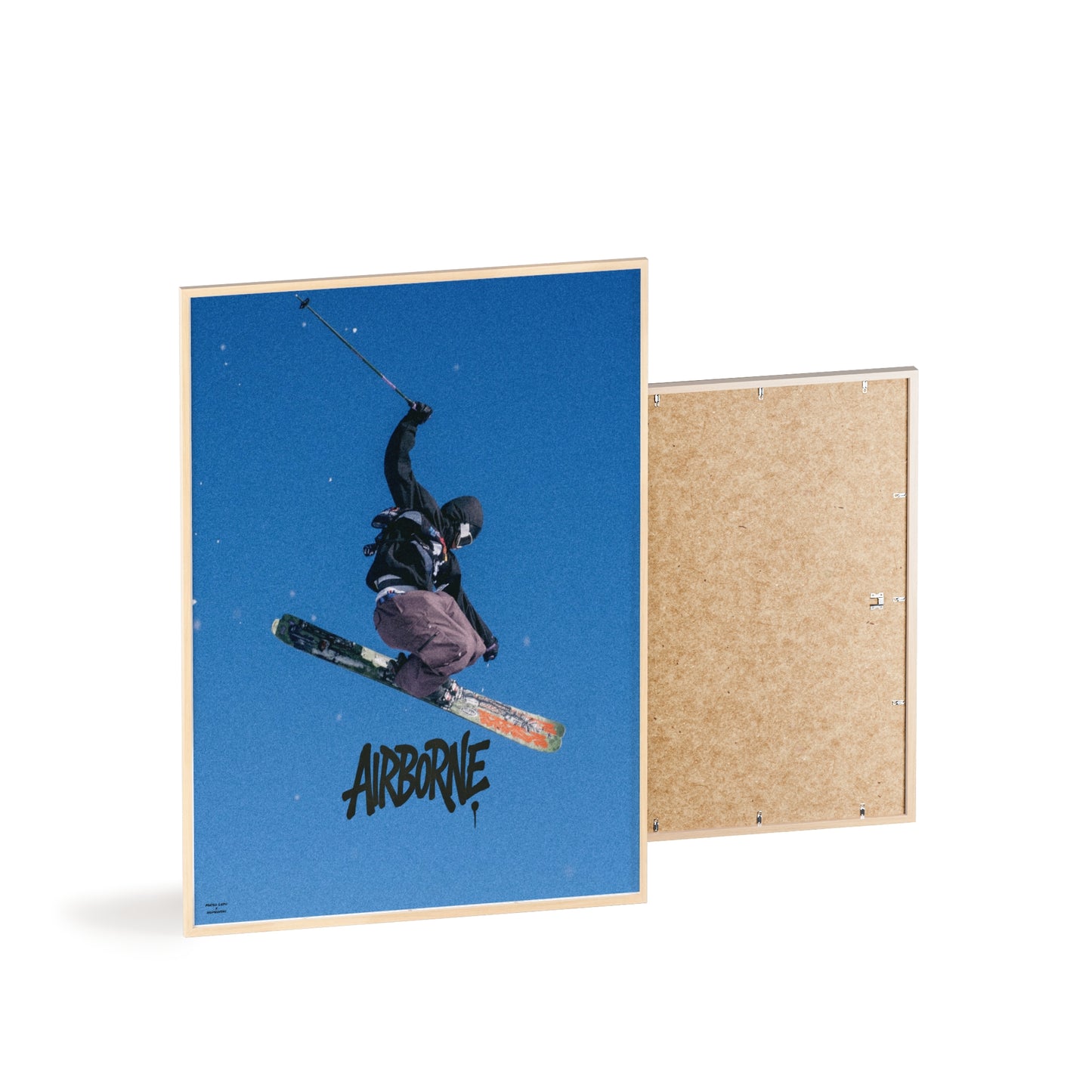 Airborne V2 Mateo Lepic Poster - FRAMED