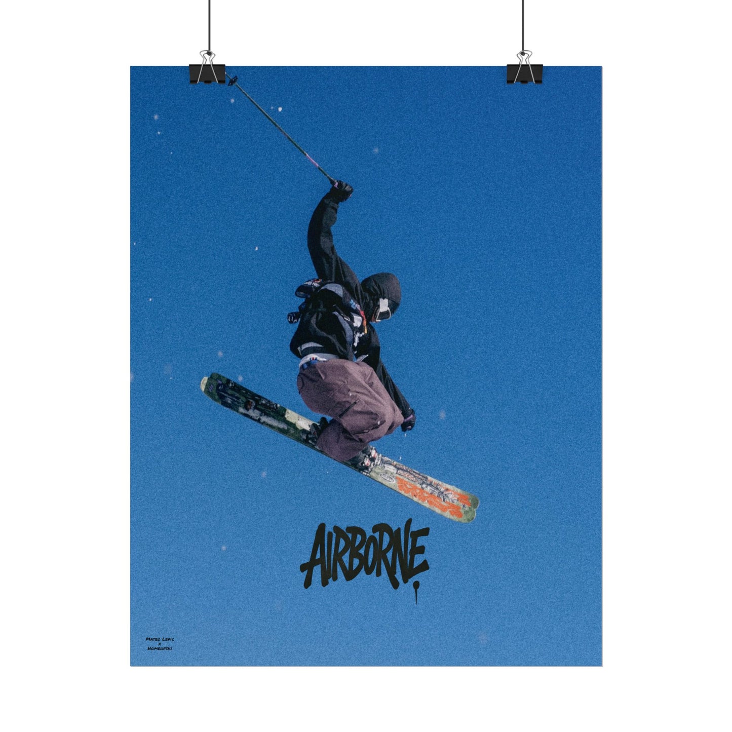 Airborne V2 Mateo Lepic Poster