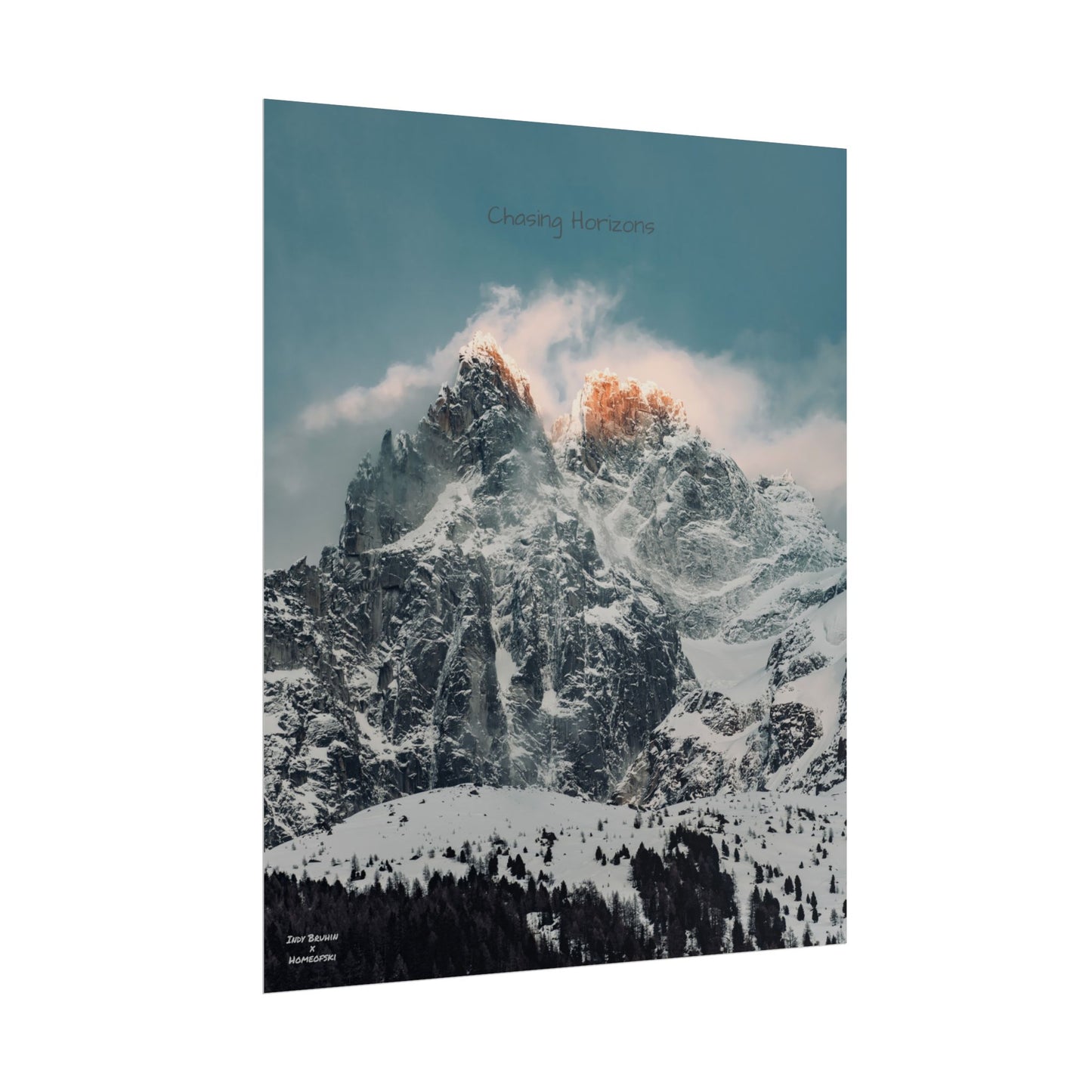 Alps Indy Bruhin Poster