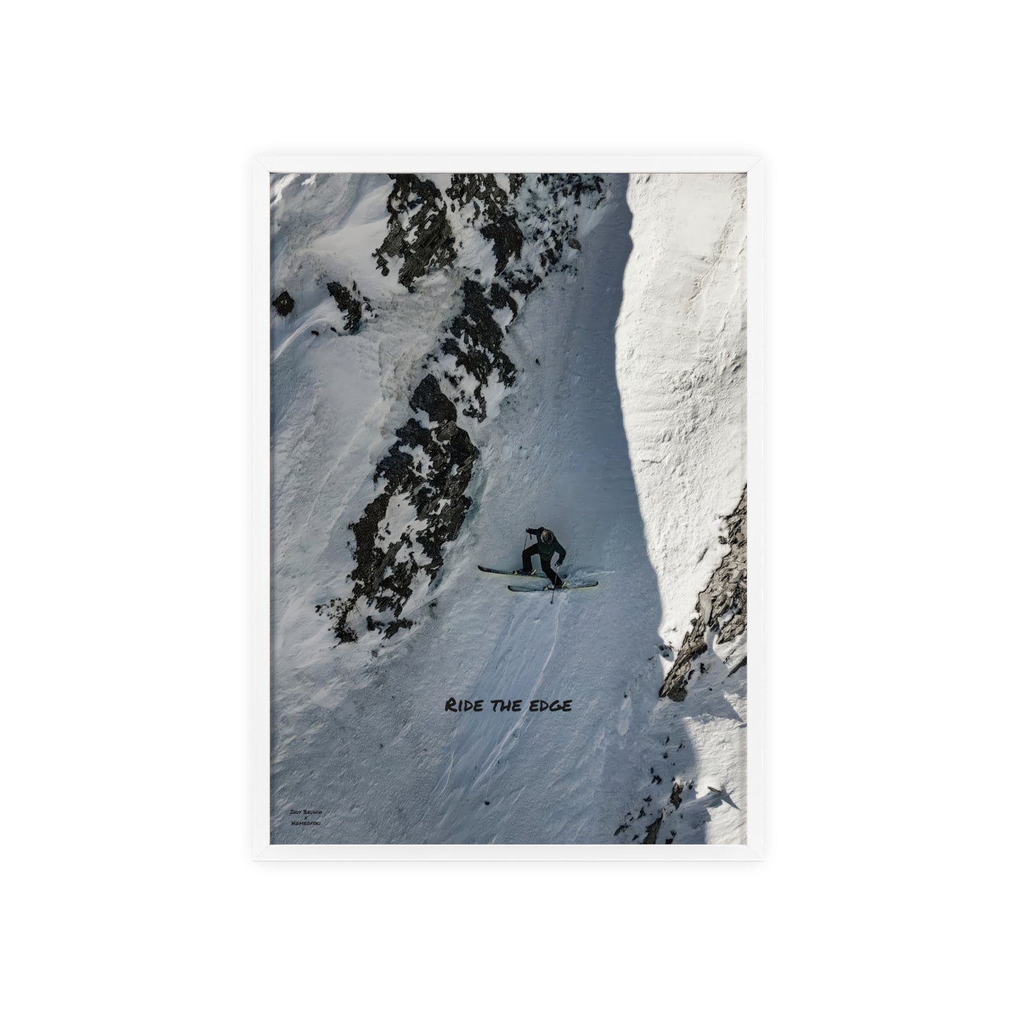 Steep Indy Bruhin Poster - FRAMED