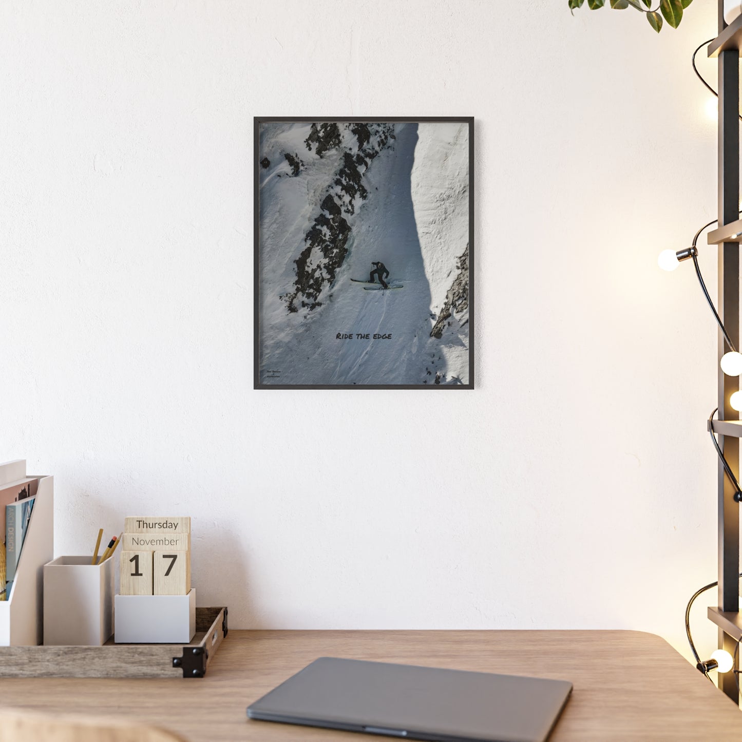 Steep Indy Bruhin Poster - FRAMED