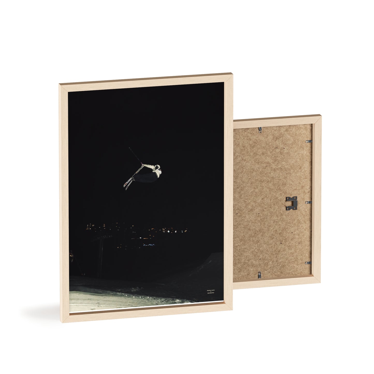 Night Park Mateo Lepic Poster - FRAMED