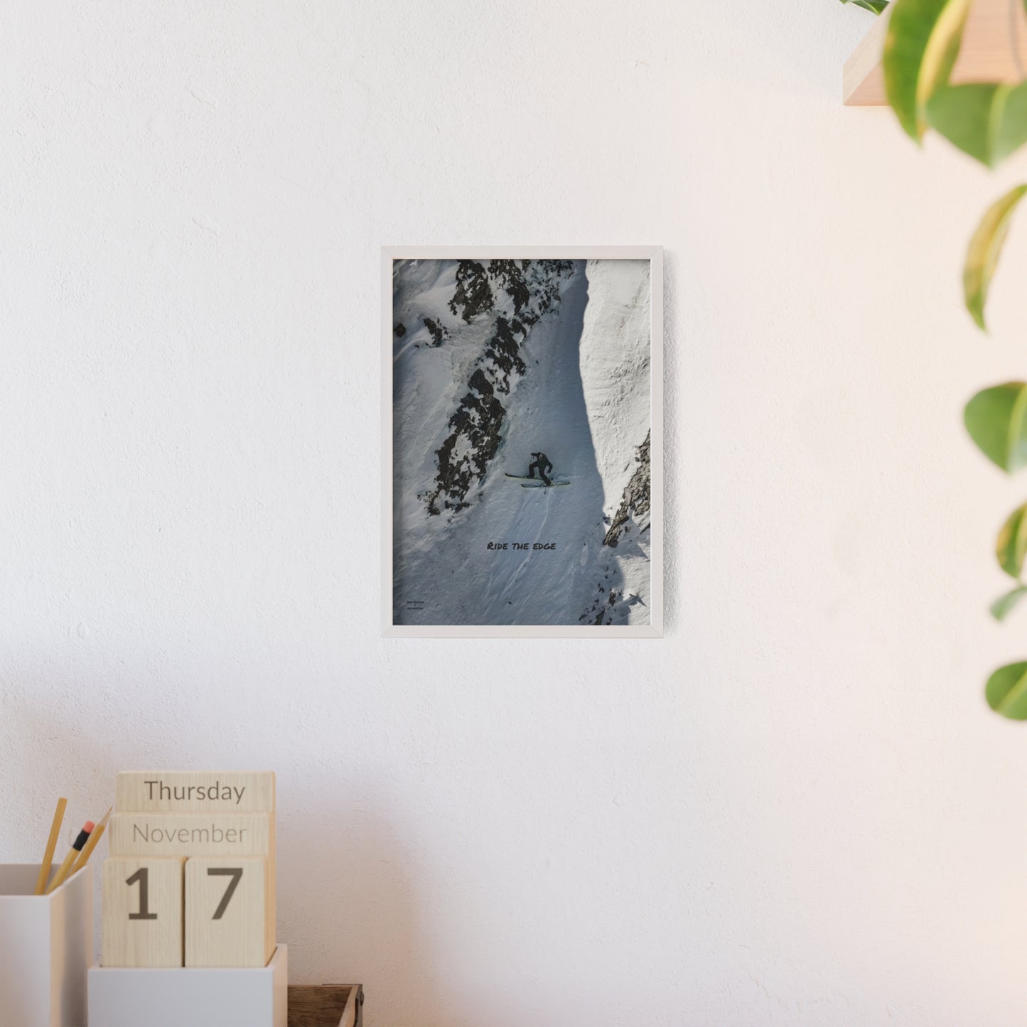 Steep Indy Bruhin Poster - FRAMED