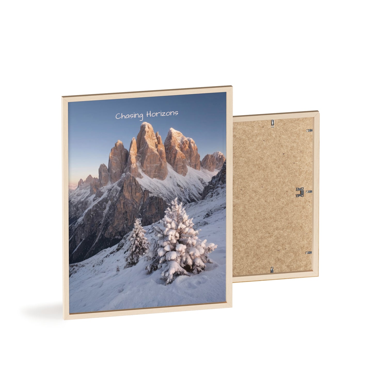 Chasing Horizons x Dolomites Poster - FRAMED