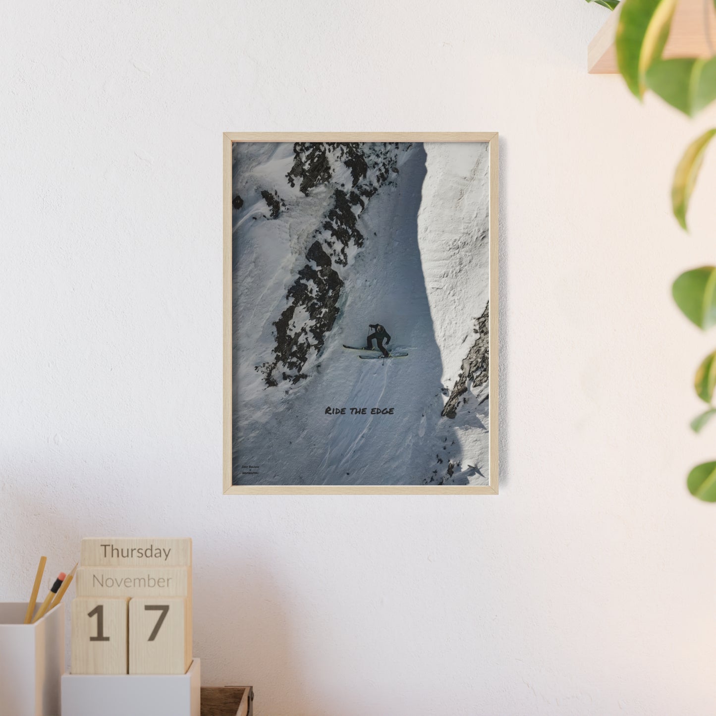 Steep Indy Bruhin Poster - FRAMED