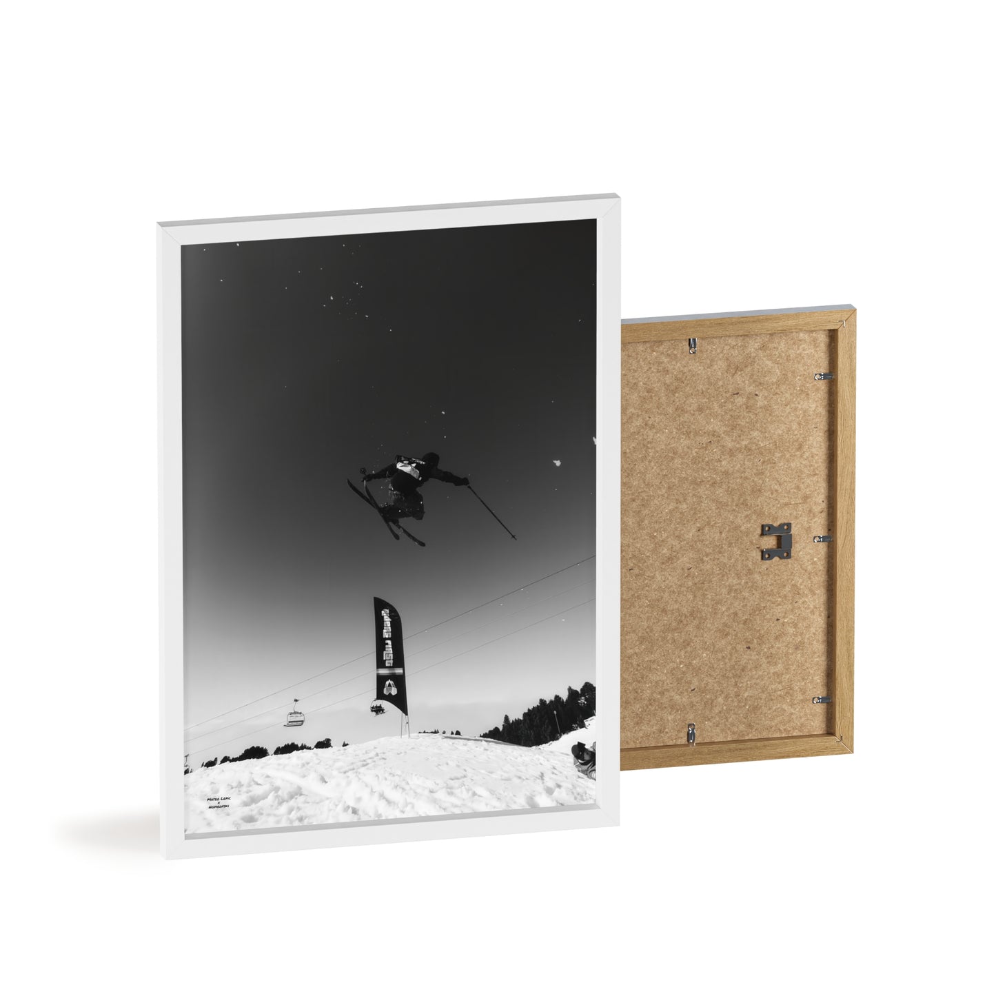 Airborne Mateo Lepic Poster - FRAMED