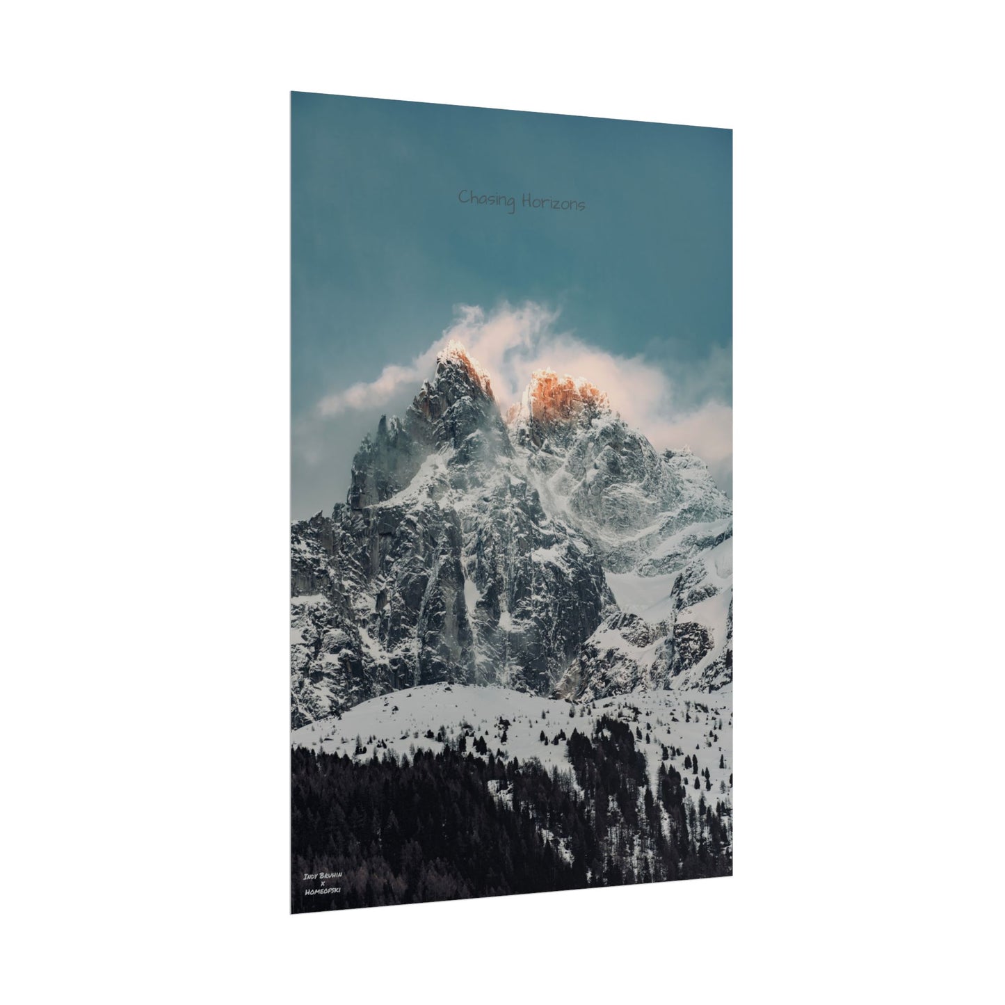 Alps Indy Bruhin Poster