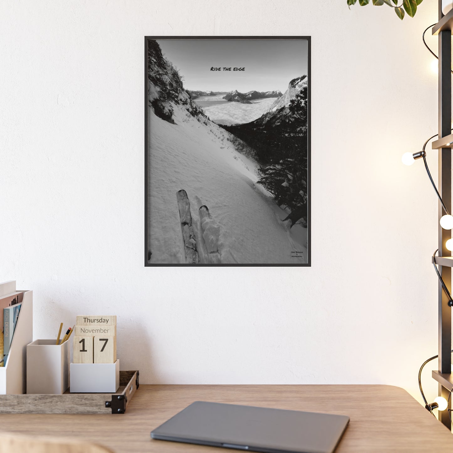 Panorama Indy Bruhin Poster - FRAMED