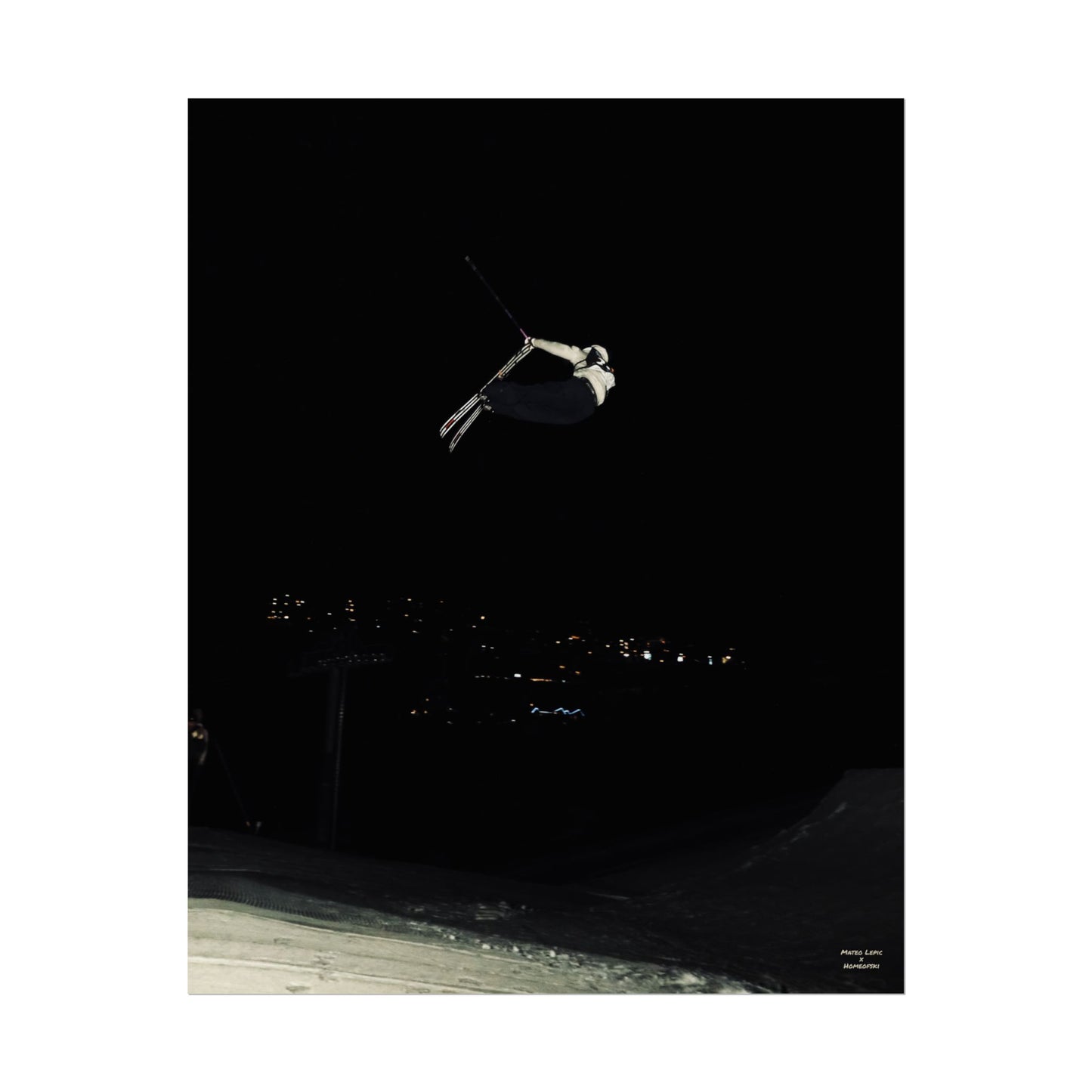 Night Park Mateo Lepic Poster
