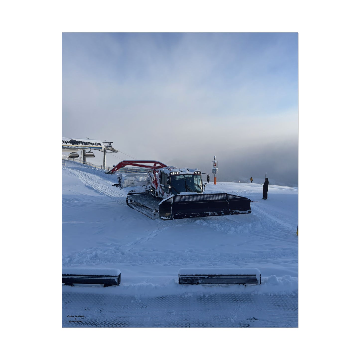 Pistenbully Robin Dufner Poster