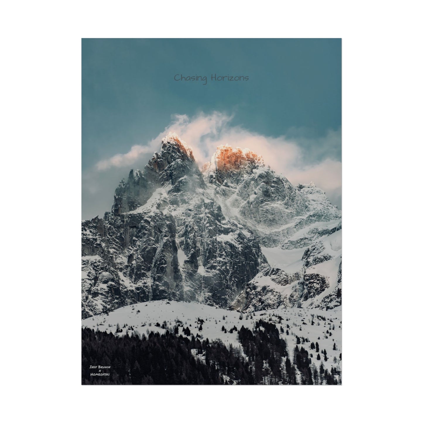 Alps Indy Bruhin Poster