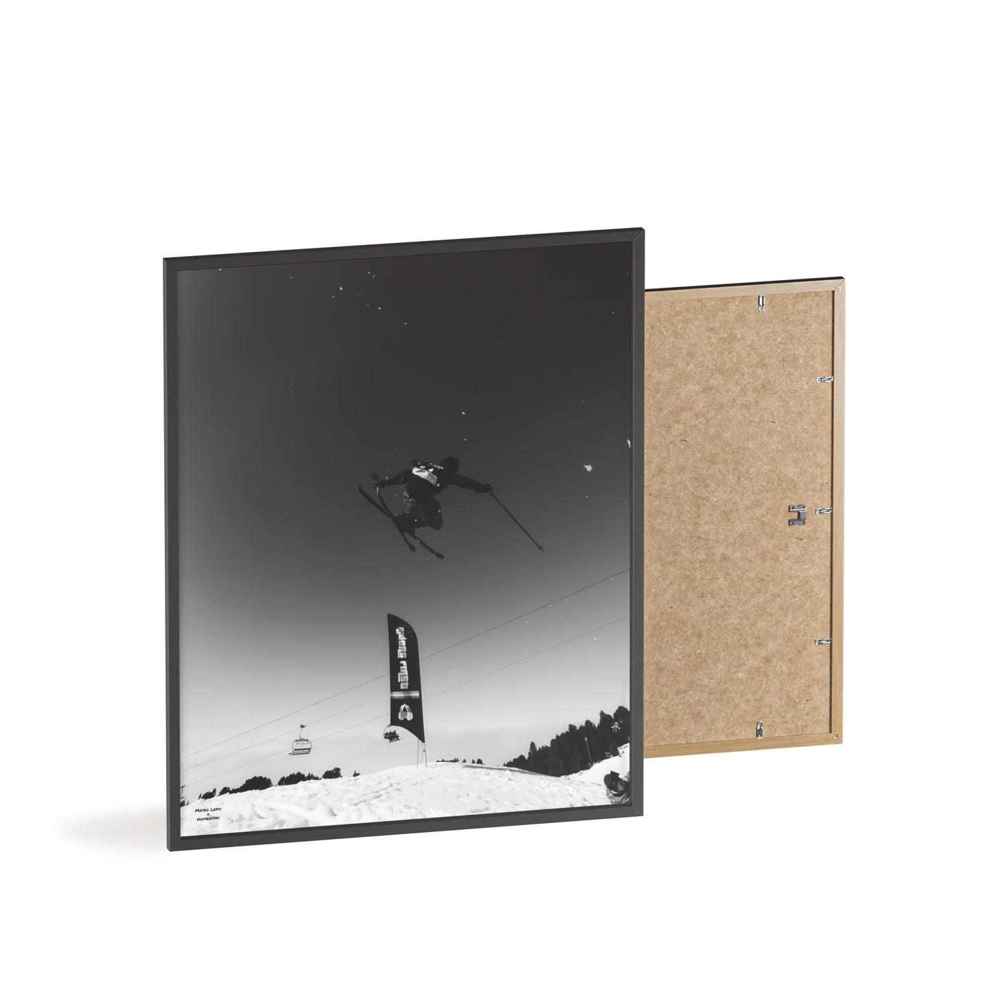 Airborne Mateo Lepic Poster - FRAMED