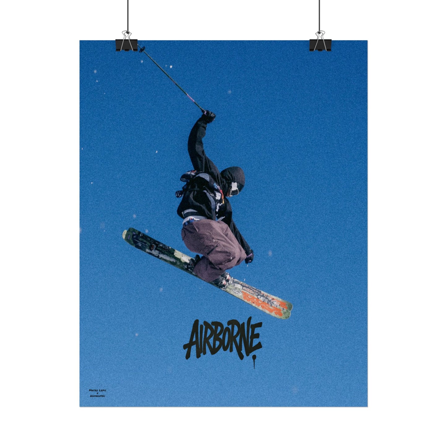 Airborne V2 Mateo Lepic Poster