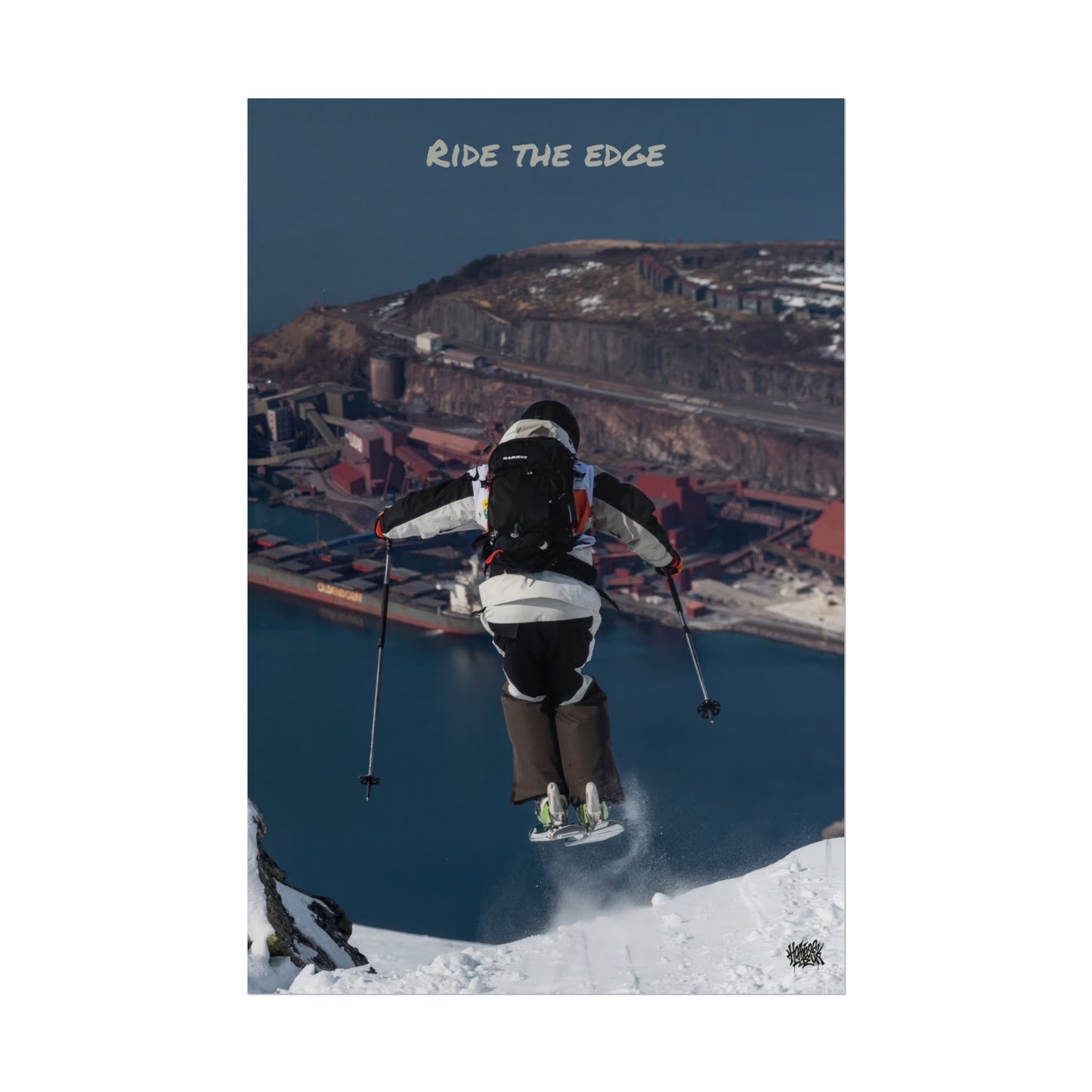 Ride The Edge Mikkellillehaug Poster