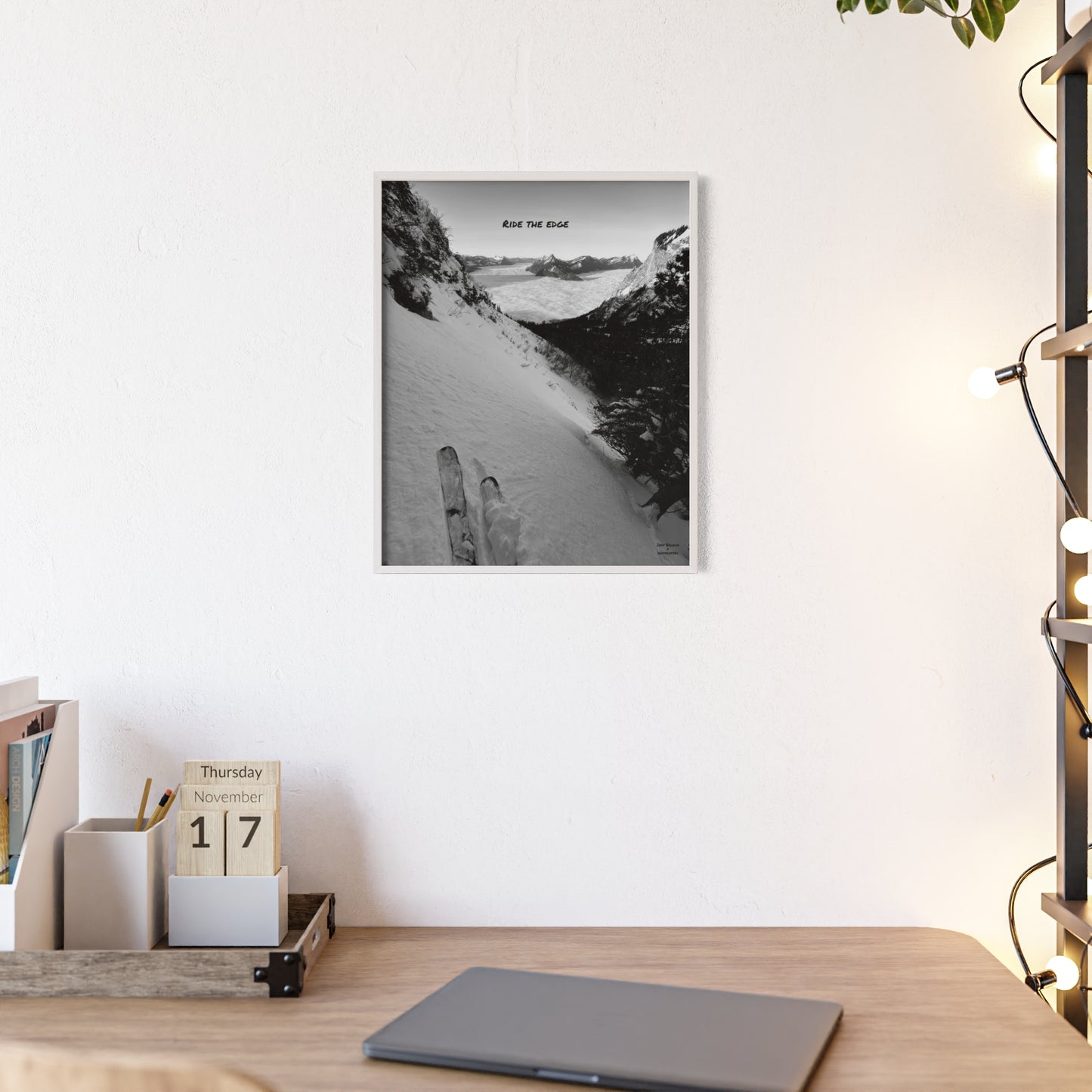 Panorama Indy Bruhin Poster - FRAMED