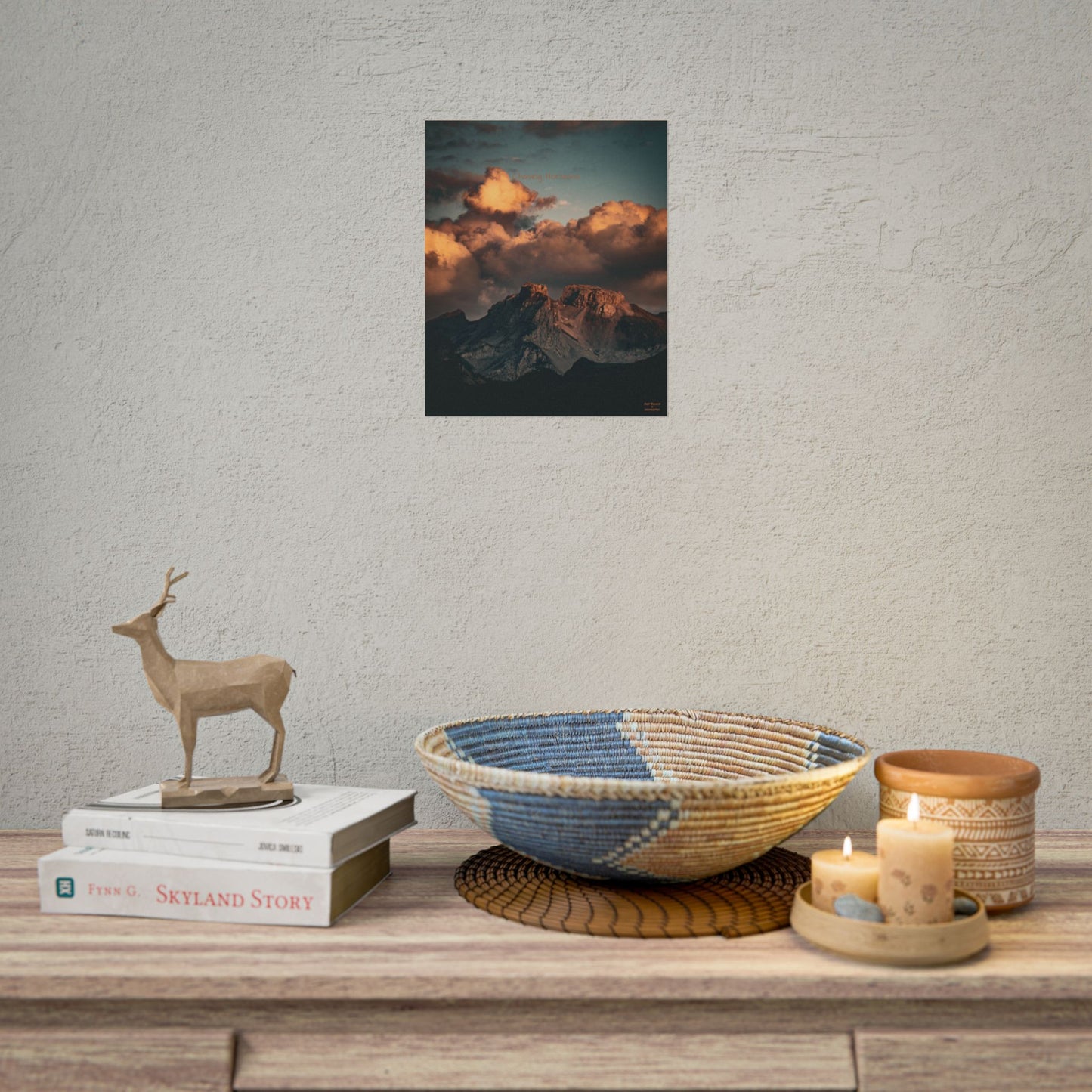 Chasing Horizons Indy Bruhin Poster