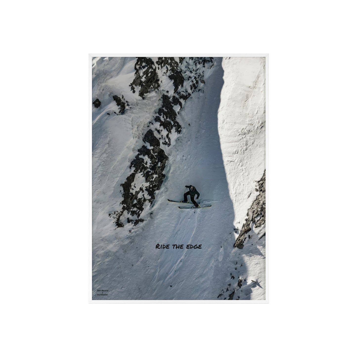 Steep Indy Bruhin Poster - FRAMED