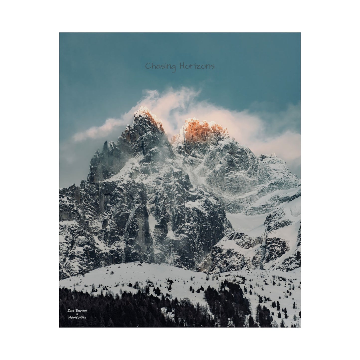 Alps Indy Bruhin Poster
