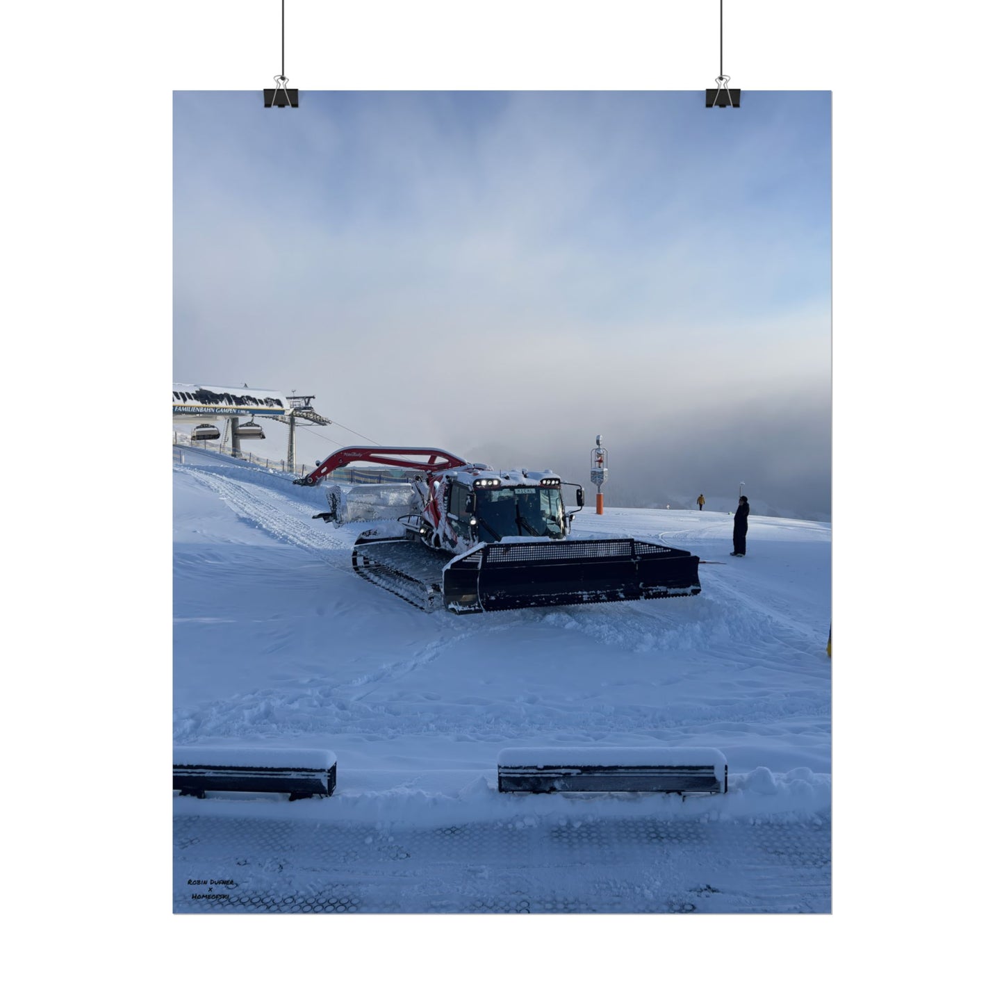 Pistenbully Robin Dufner Poster