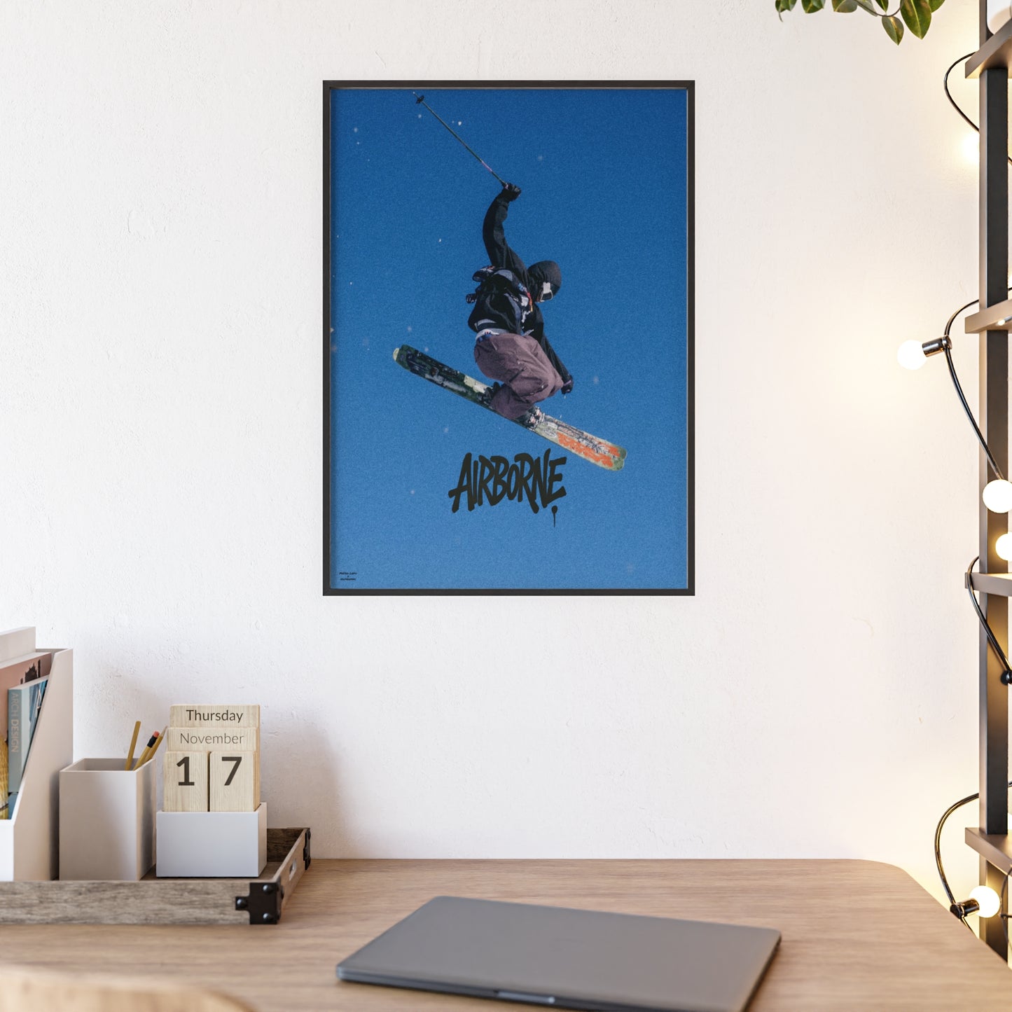 Airborne V2 Mateo Lepic Poster - FRAMED