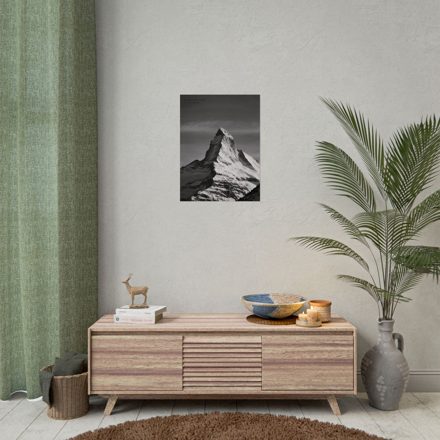 Chasing Horizons x Monochrome Matternhorn Poster