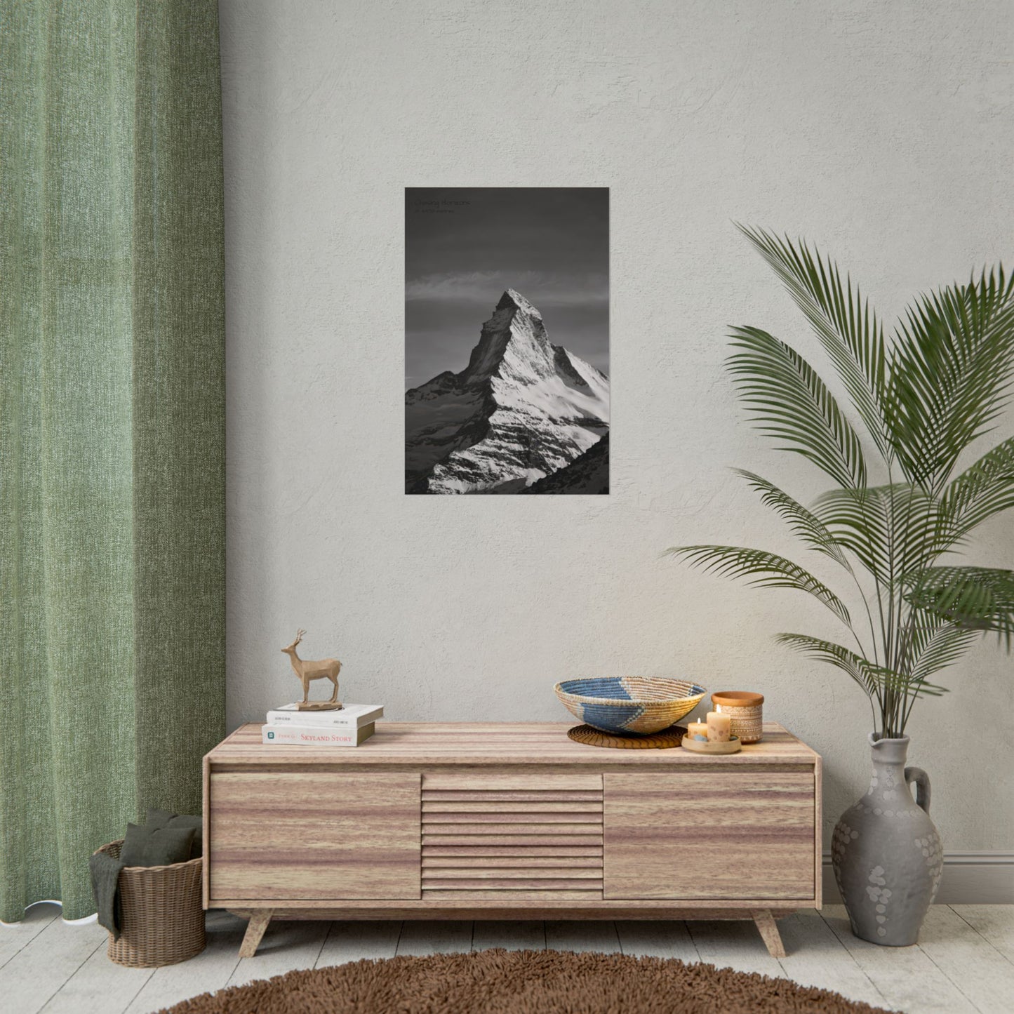 Chasing Horizons x Monochrome Matternhorn Poster