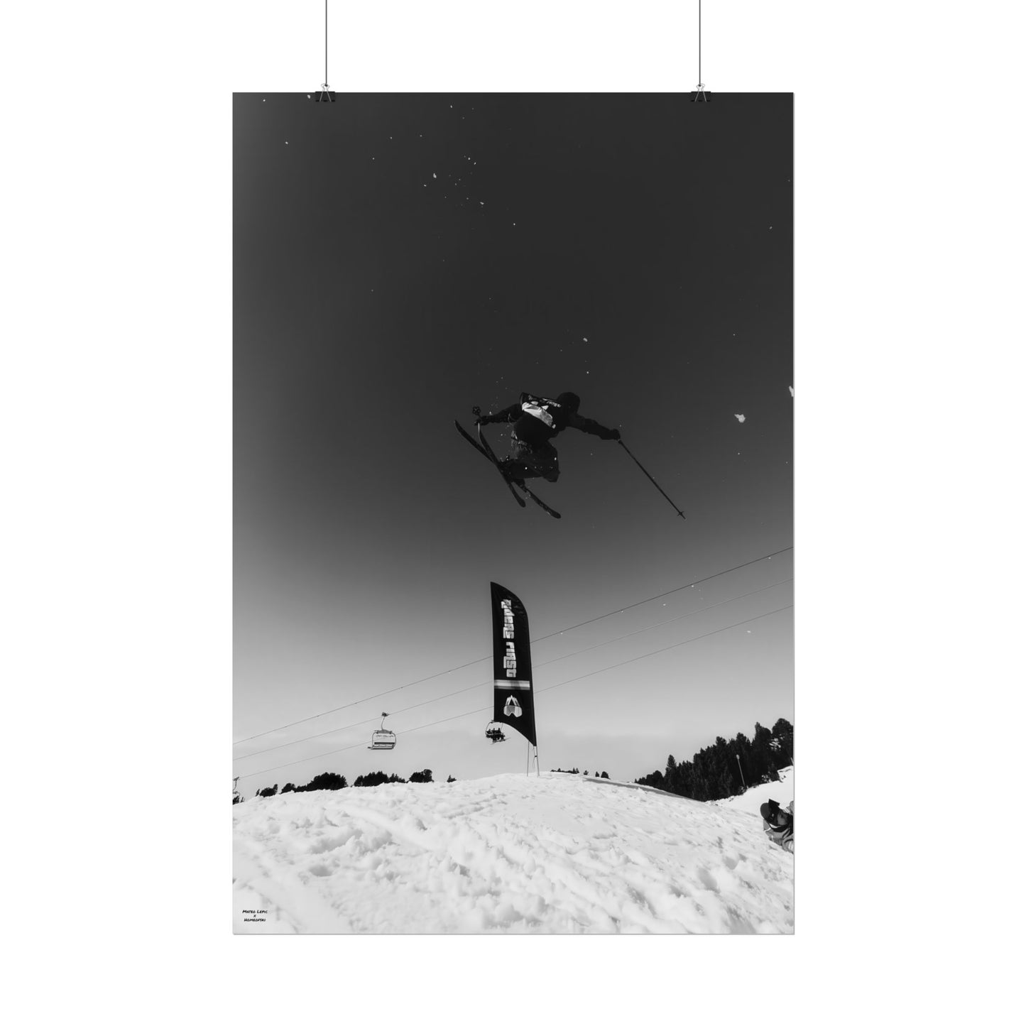 Airborne Mateo Lepic Poster