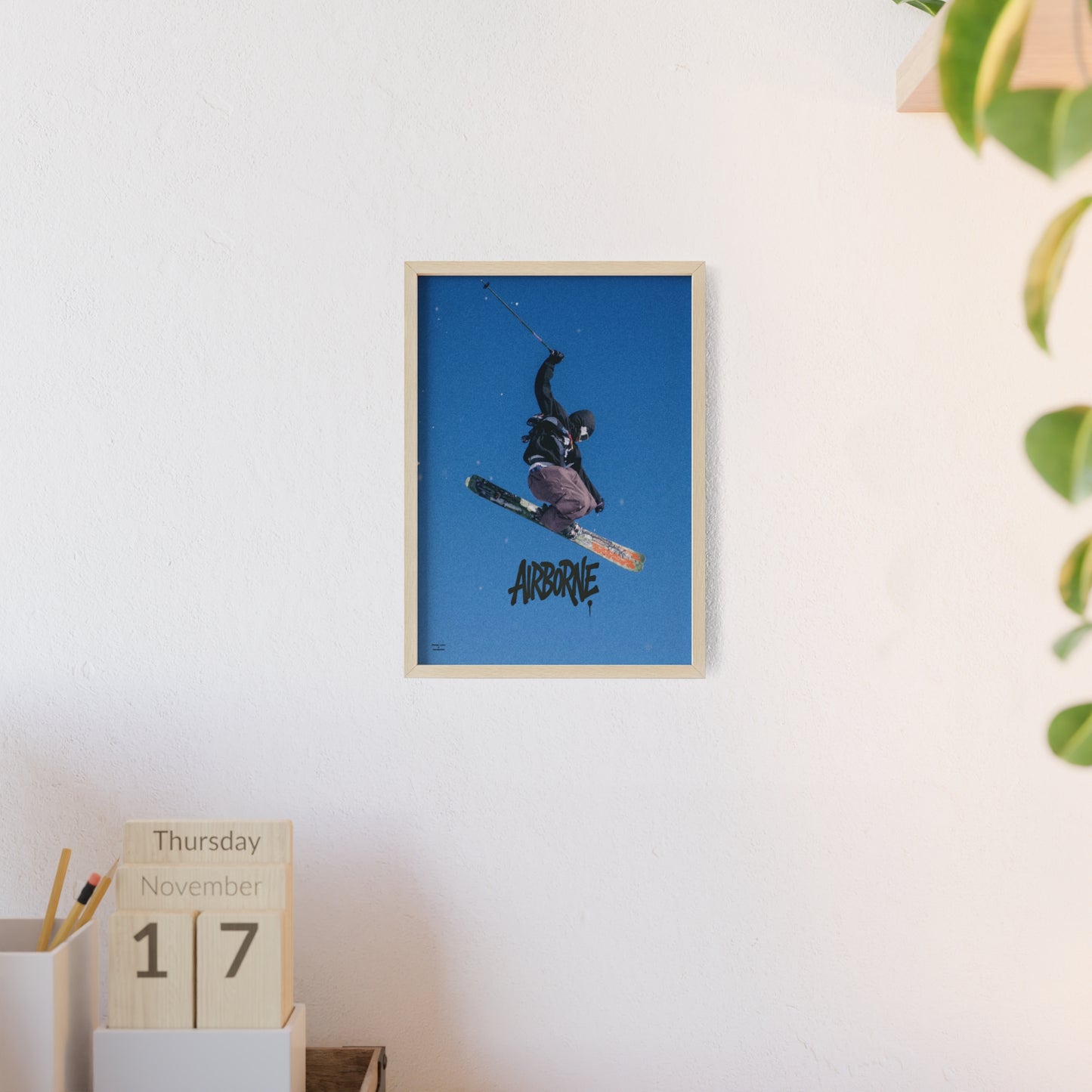Airborne V2 Mateo Lepic Poster - FRAMED