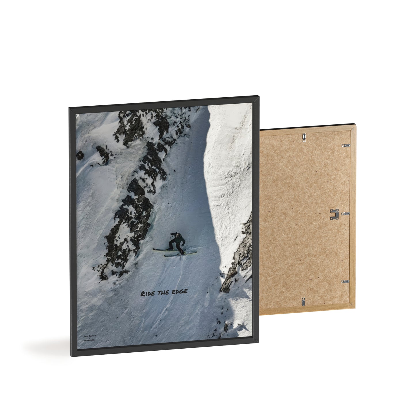 Steep Indy Bruhin Poster - FRAMED