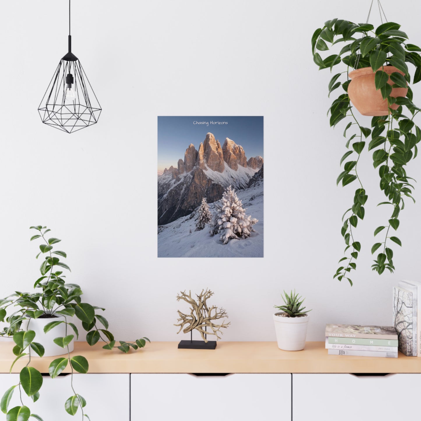 Chasing Horizons x Dolomites Poster