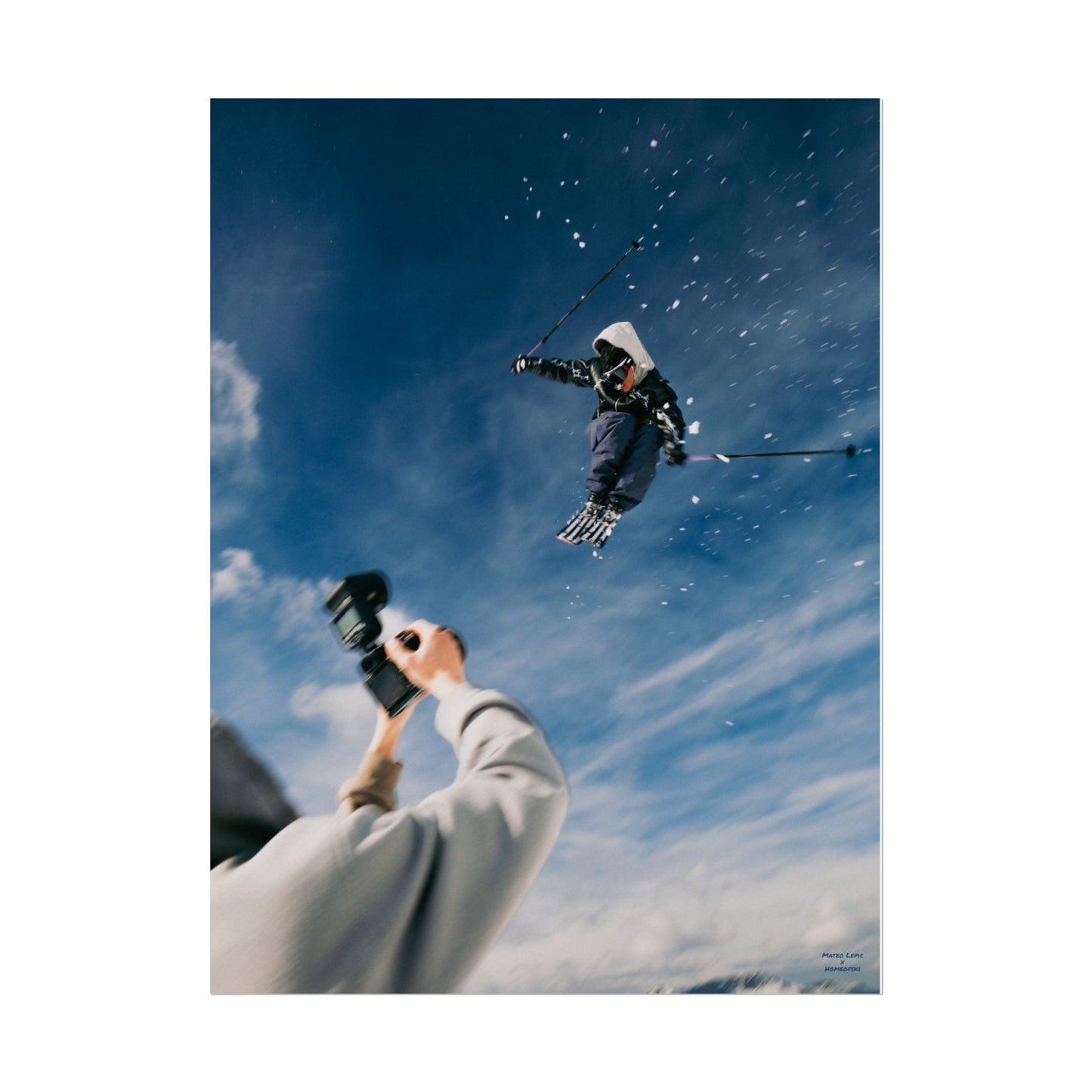 'Camera Crew' Mateo Lepic Poster