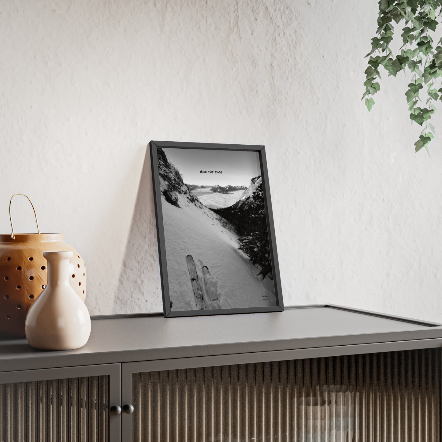 Panorama Indy Bruhin Poster - FRAMED