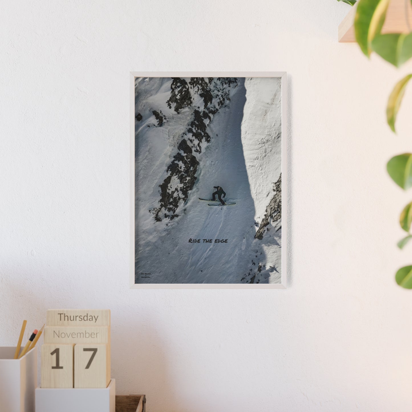 Steep Indy Bruhin Poster - FRAMED