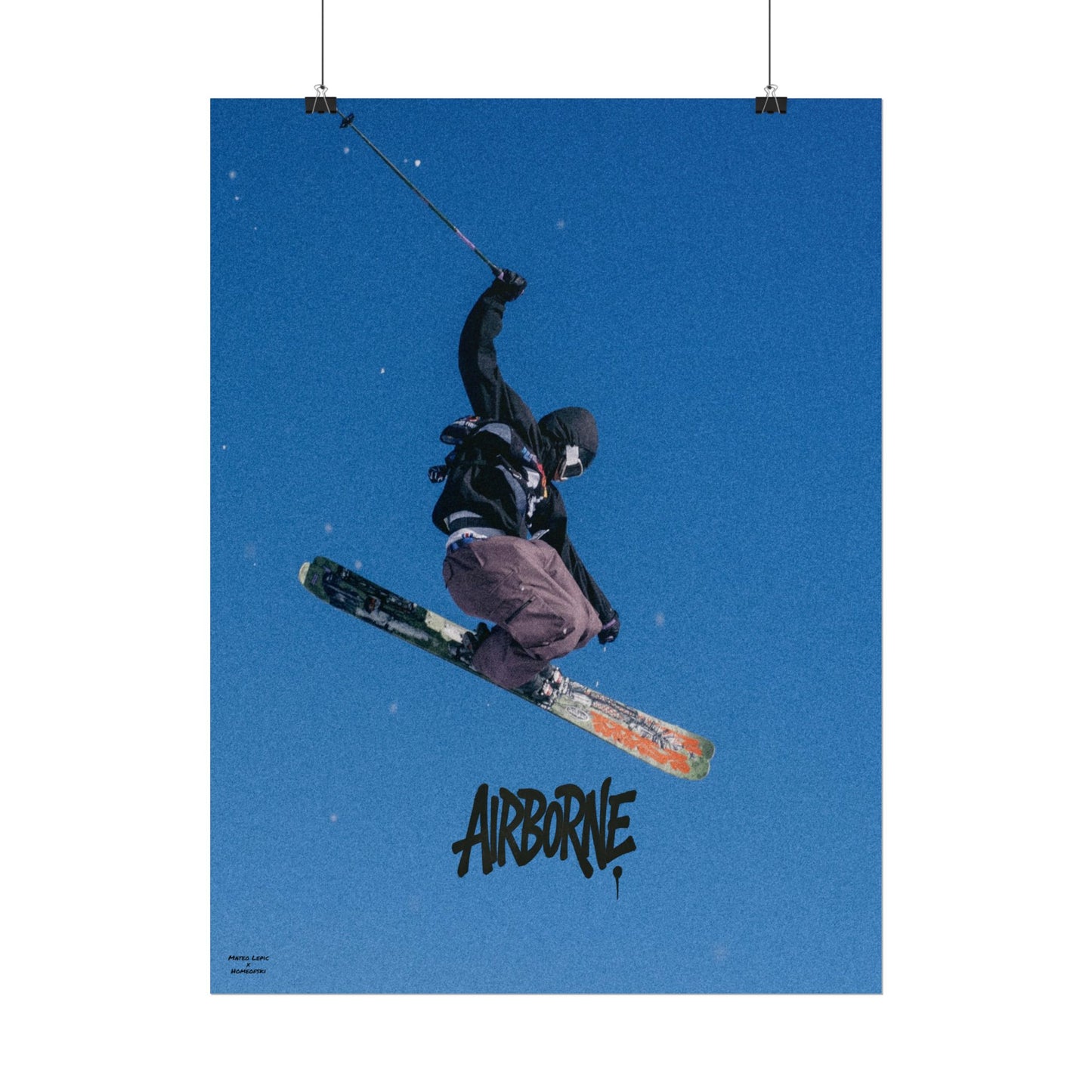 Airborne V2 Mateo Lepic Poster
